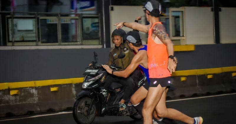 Tampang jambret yang beraksi di CFD Jakarta, Minggu (16/6/2024). Photo by: Roni Asnan (Instagram.com/asnanfoto) - x.com/zakwanoe (photo by: Roni Asnan (Instagram.com/asnanfoto))